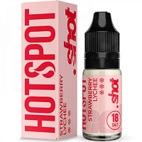 Жидкость ЧЗ Hotspot Shot SALT Strawberry Lychee