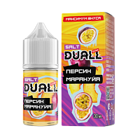 Жидкость ЧЗ DUALL EXTRA SALT Персик Маракуйя