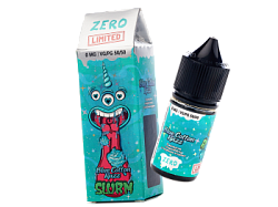 Жидкость ЧЗ Slurm Zero Limited SALT Blue Cotton Razz